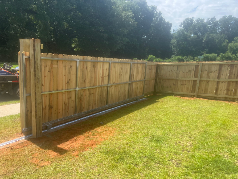 wood privacy fence Loxley AL